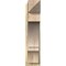 Ekena Millwork Balboa Arts & Crafts Rough Sawn Outlooker, Douglas Fir, 8"W x 28"D x 34"H OUT08X28X34BOA03RDF - alternate 2